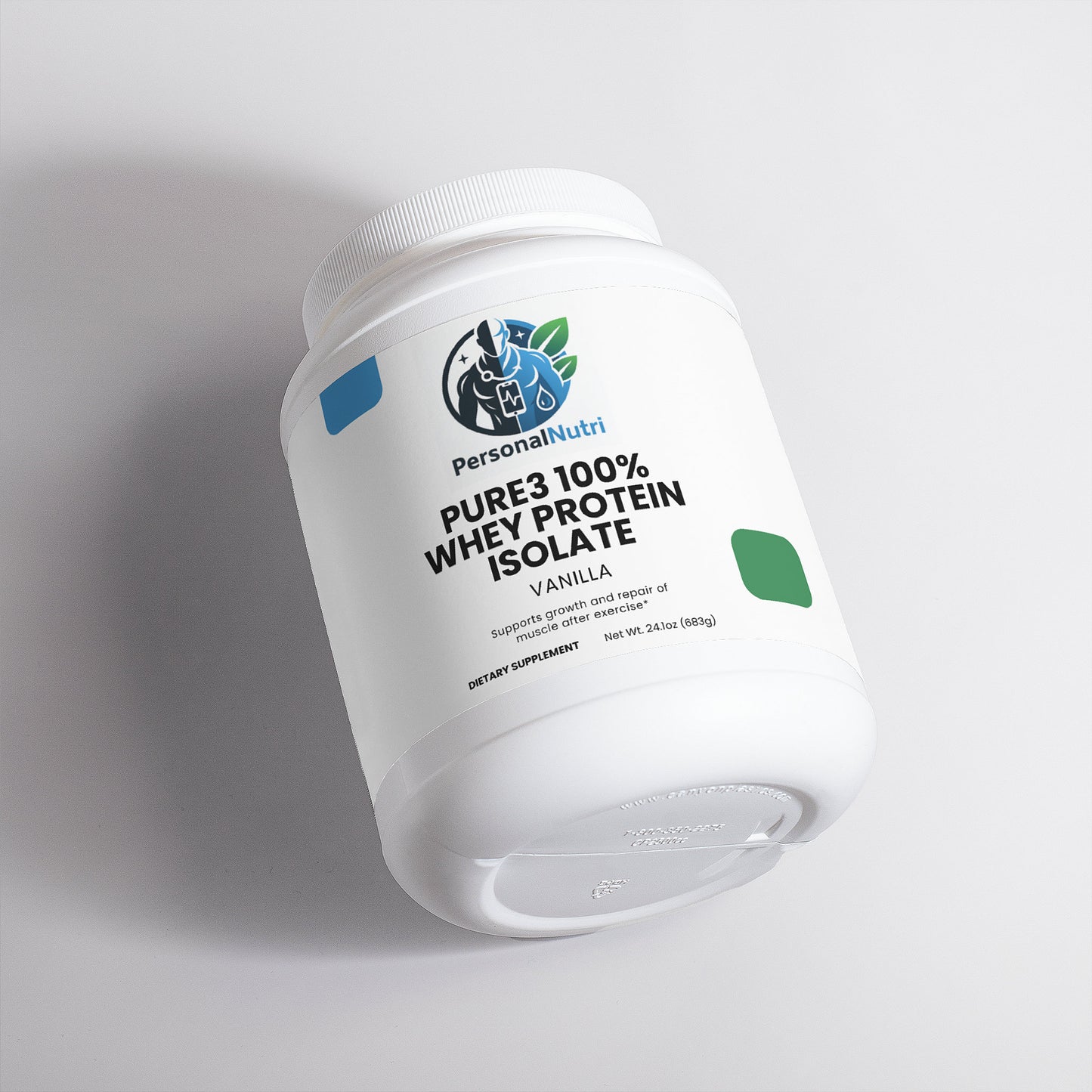 Pure3 100% Whey Protein Isolate (Vanilla)