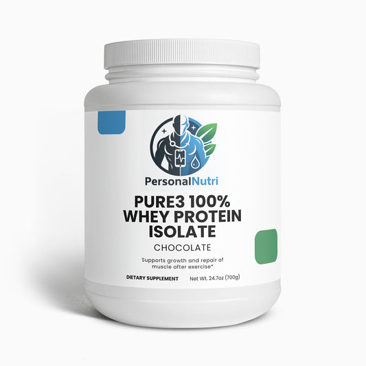 Pure3 100% Whey Protein Isolate (Chocolate)